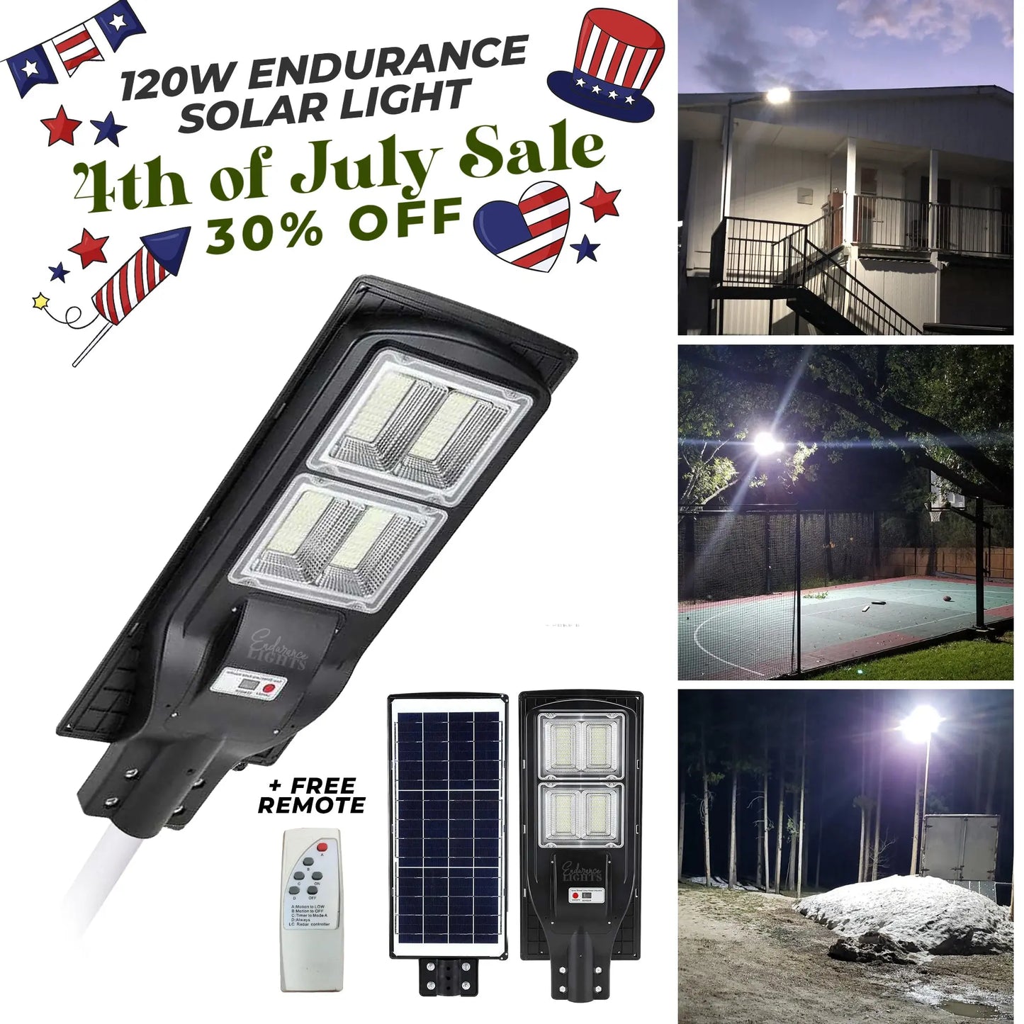 Outdoor Solar Endurance Light - Endurance Lights